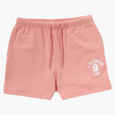 Bape Women's College Sweat Shorts Pink