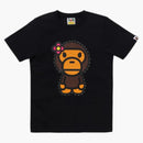 Bape Women's Crystal Stone Big Baby Lisa Tea Black