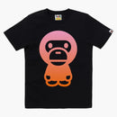 Bape Women's Gradation Big Baby Milo Tea Black