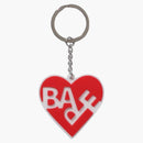 Bape Women's Heart Keychain Multicolor
