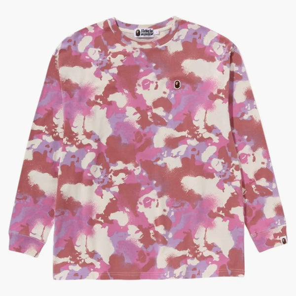 Mapa dámské mapy Bape Camo l/s Tea Pink