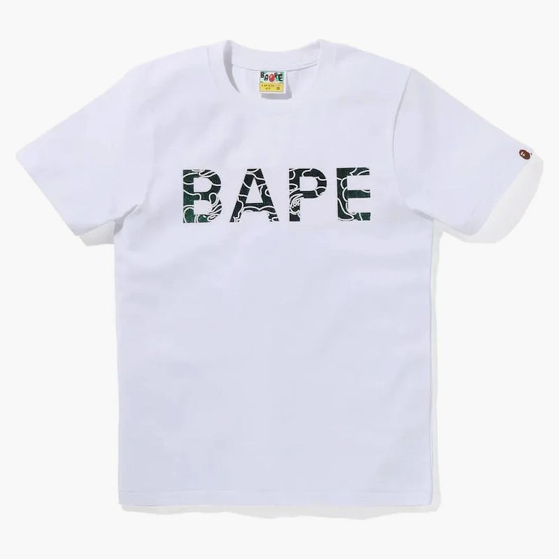 BAPE Dámské neonové camo třpytky čaje bílá bílá bílá