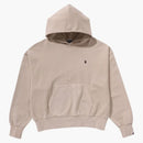 Bape Women's Pigment Dyed One Point Oversized Pullover Hoodie Gray