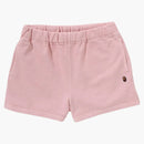 Bape Women's Pigment Dyed One Point Sweat Shorts Pink