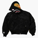 Bape Women's Shark MA-1 sudadera con capucha