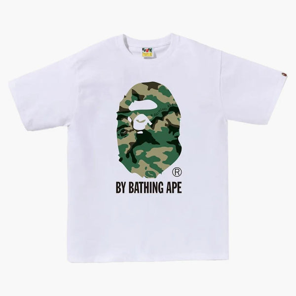 Bape Woodland Camo by Bathing Ape Tee White
