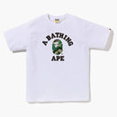 Bape Woodland Camo College Tea (SS23) Bianco