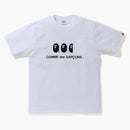 Bape X CDG Osaka Pocket Tee White