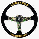Bape X Lbwk Abc Camo Steering Wheel Green