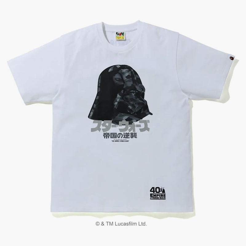 Bape X Star Wars Darth Vader Tea White
