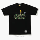 Bape X Star Wars R2-D2 & C-3PO TEE Black