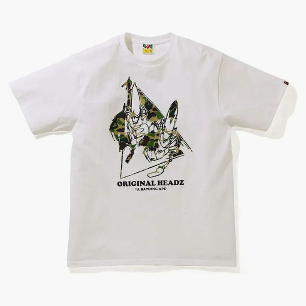Bape X Unkle Pointman Logo T-Shirt White