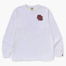 Bape Year of Snake L/S TEE White