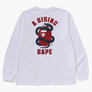 Bape Year of Snake L/S TEE White