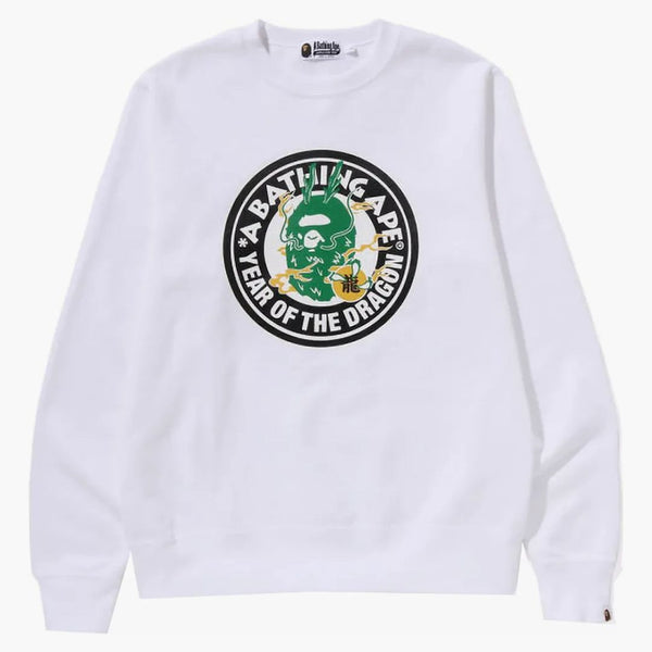 Bape rok mikiny draka bílá
