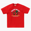 Bape Year Of The Dragon Baby Milo Tee Red