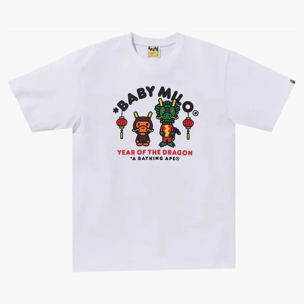 Bape Year of the Dragon Baby Milo Tee White
