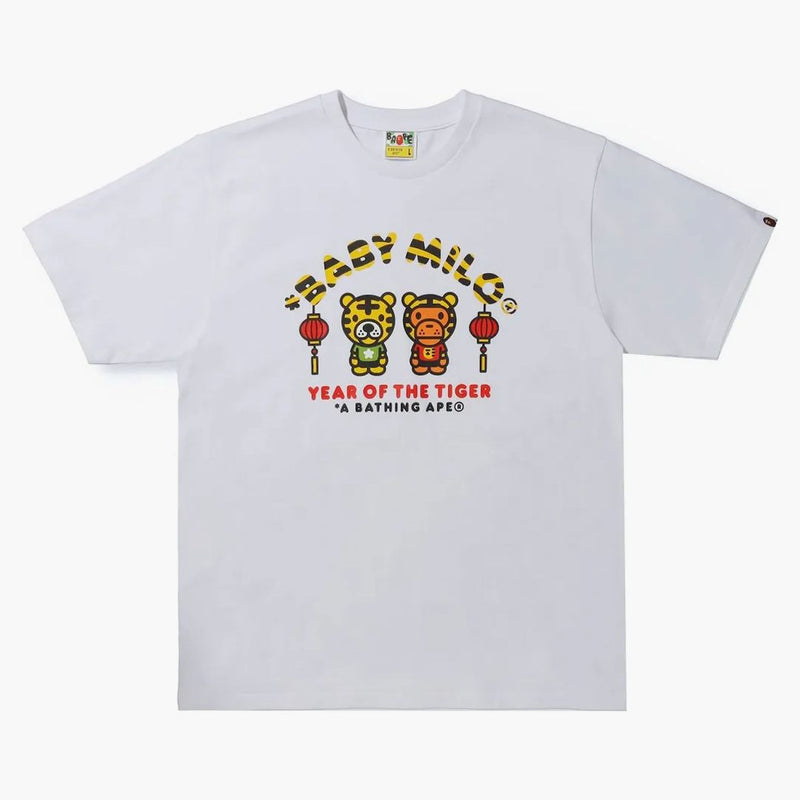 Bape Year Of The Tiger Baby Milo Tee White