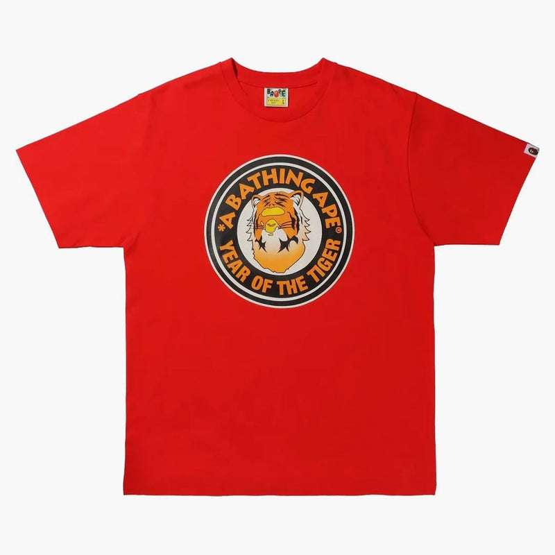 Bape Year Of The Tiger Tee Red