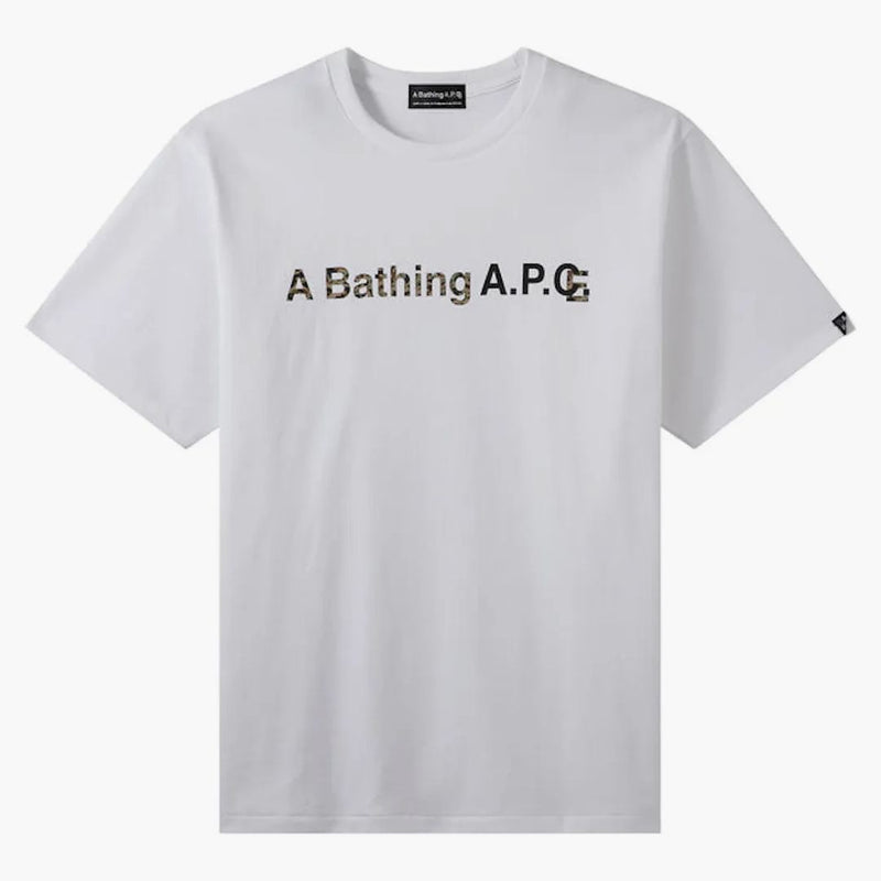 Bape X A.P.C A Bathing A.P.C. T-shirt white