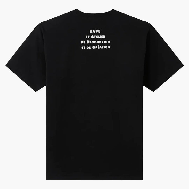 BAPE X A.P.C Milo Cloud Camise Black