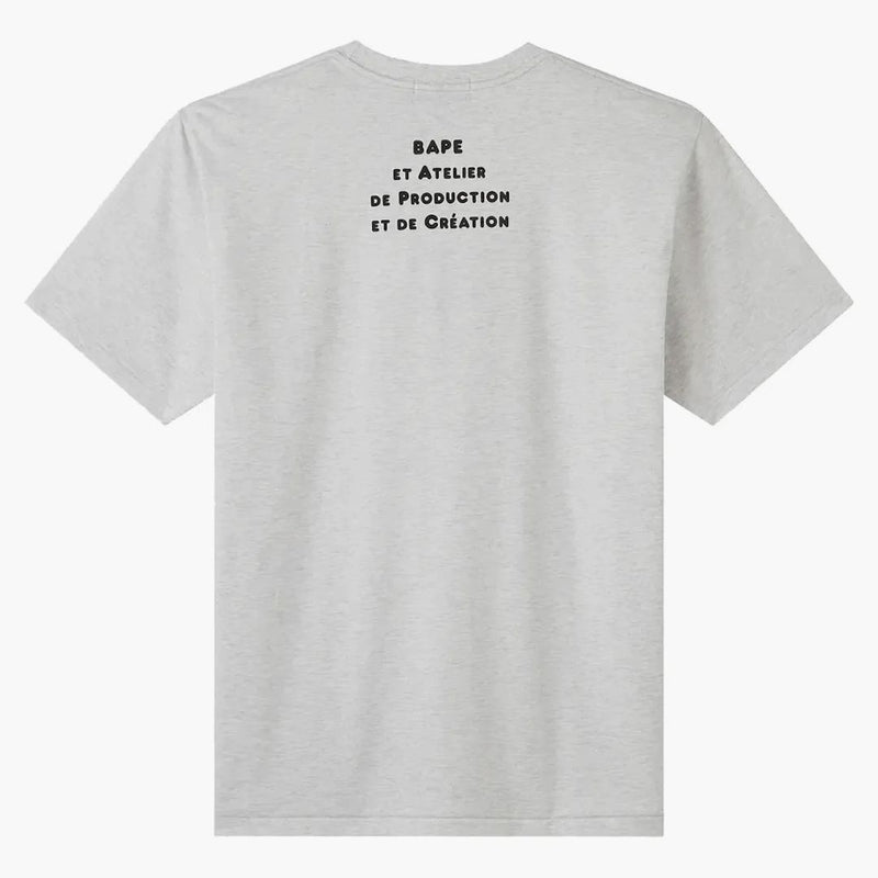 Bape X A.P.C Milo Cloud T-Shirt Gray