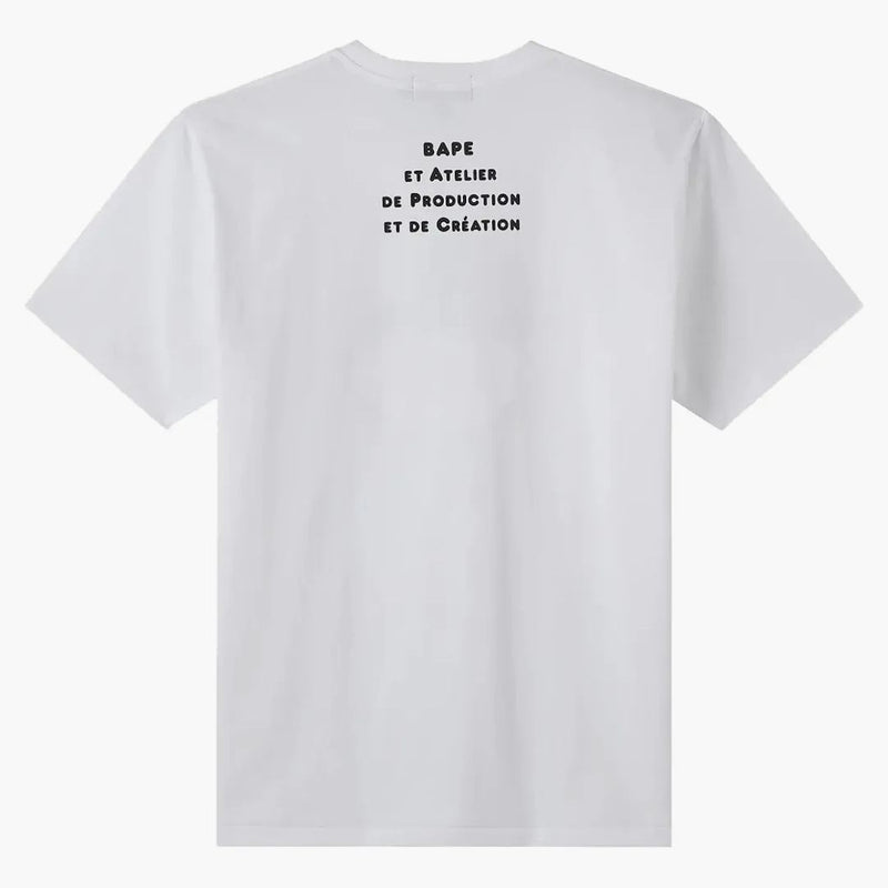 Bape X A.P.C Milo Cloud T-Shirt White