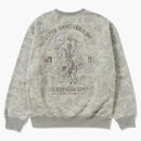Bape X Alpha Industries Crewneck Sweater Olivedrab