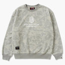 Bape X Alpha Industries Crewneck Sweater Olivedrab