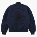 Bape X Alpha Industries Ma-1 Jacket Navy