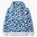 Bape x anty -towarzyski klub towarzyski ABC Camo Pullover Blue Blue