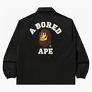 Bape X Bayc Coach Jacket Black
