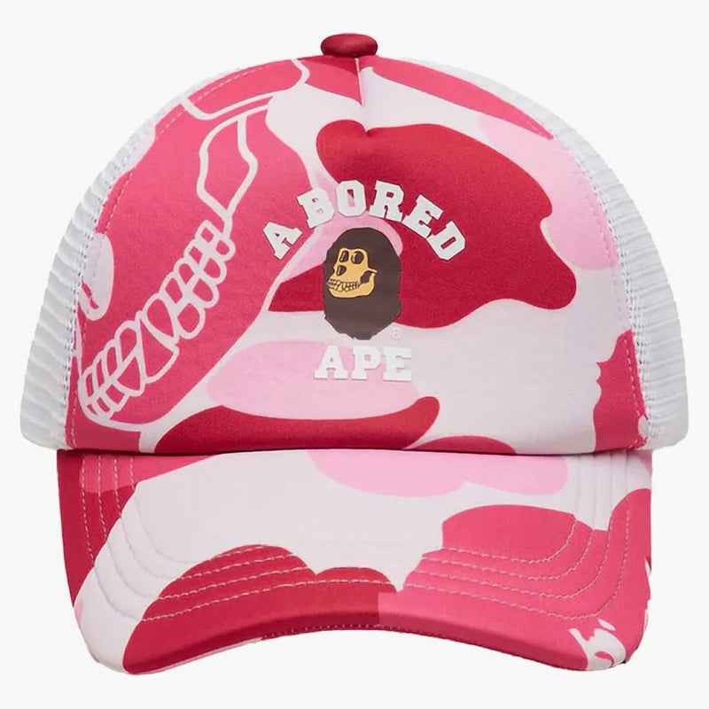 BAPE X Bayc Mesh Cap Pink