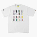 Bape x be@rbrick 28th anniversary tea white white