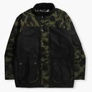 Bape X Barbour 1st Camo International Rain Jacket Green