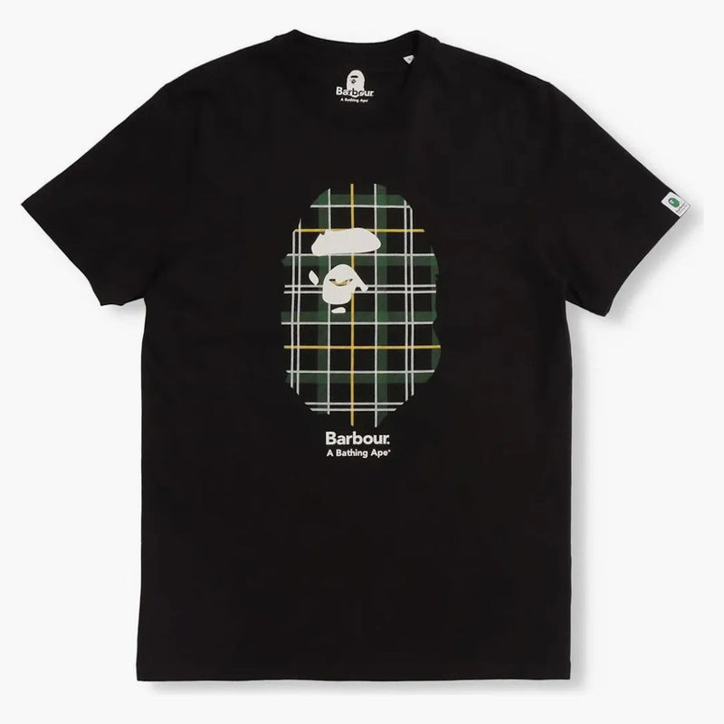 Bape x Barbour tè nero