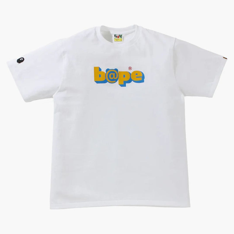 Bape X Bearbrick Camo Bear Tea White