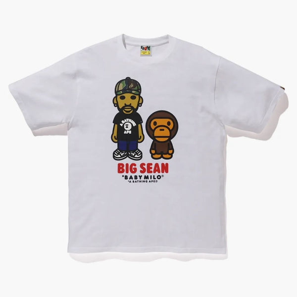 Bape X Big Sean Baby Milo Tea White