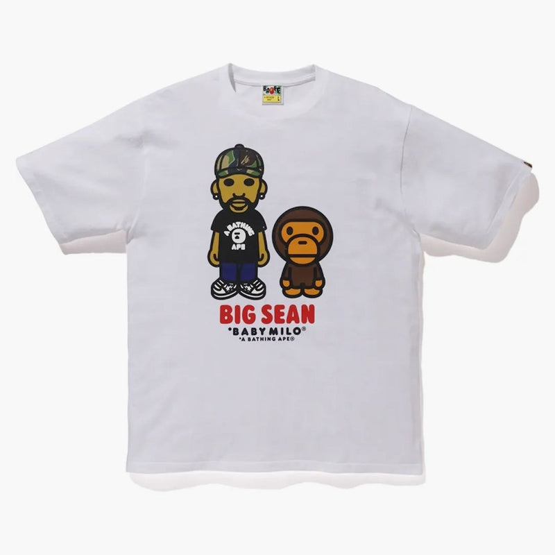 Bape X Big Sean Baby Milo Tea White