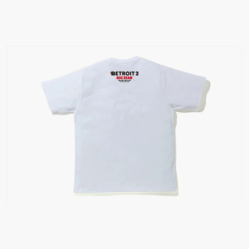 Bape X Big Sean Detroit 2 Baby Milo Tee White