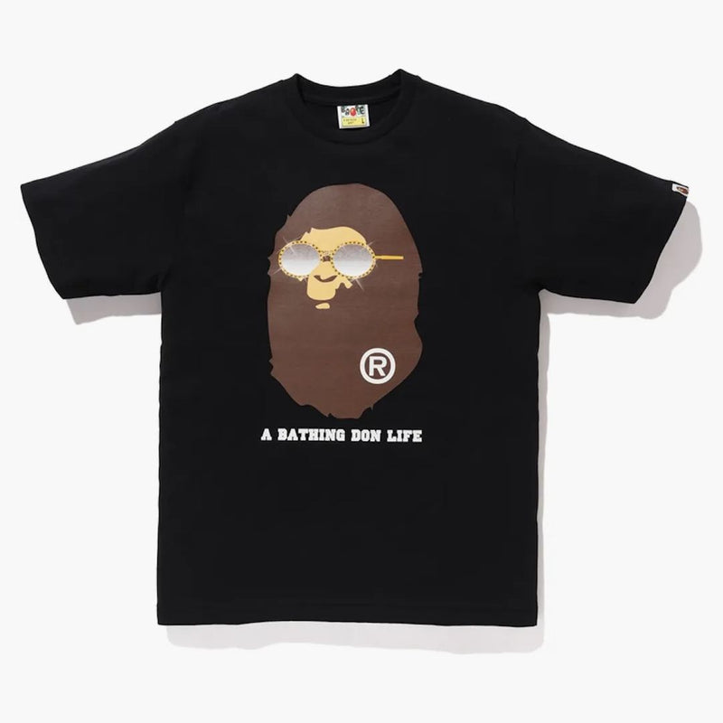 BAPE X BIG SEAN SWAROVSKI APE APE TEA TEA NEGRO