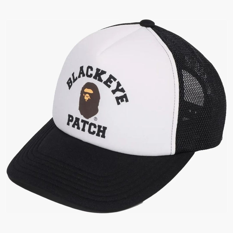 Bape X Black Eye Patch College Mesh Cap Black