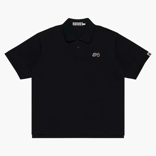 Bape X Bored Ape Yacht Club Polo Shirt Black