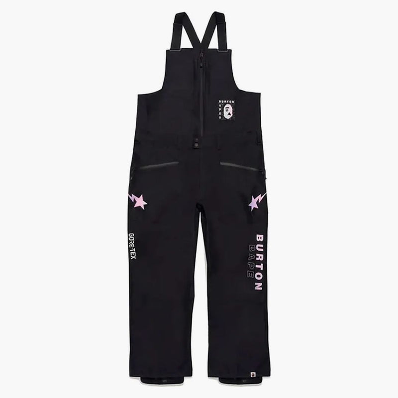 Bape X Burton GTX Reserve Bib Black
