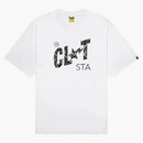 Bape X Clot Camo Clot Sta Logo Relaxed Fit T-shirt White