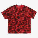 Bape X Clot Camo T-shirt Red