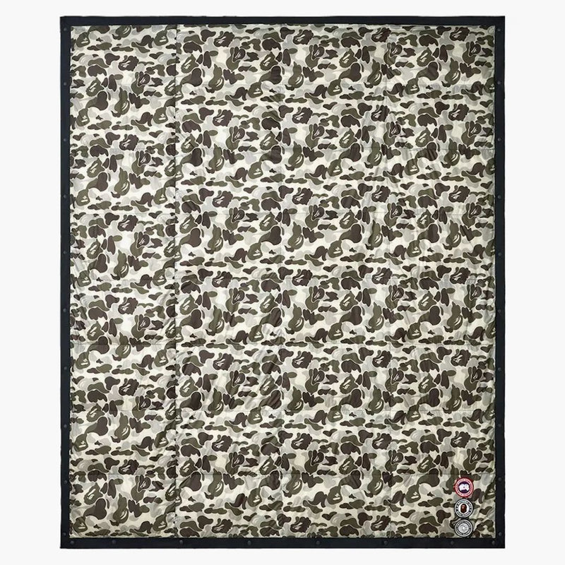Bape X Canada Goose X Concepts ABC Camo Down Blanket Gray