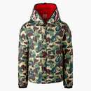 Bape X Canada Goose X Concepts Crofton Shark Hoodie Red/ABC Camo
