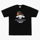 Bape X Cinnamoroll Baby Milo Ginza Exclusive Tee Black