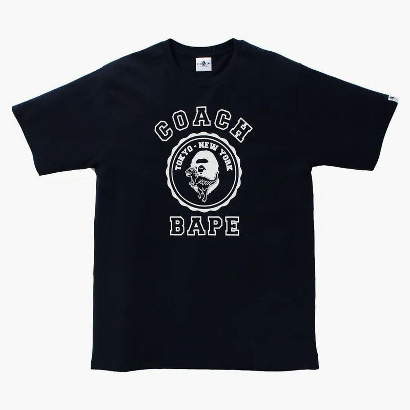 Bape X Coach College Tea Navy